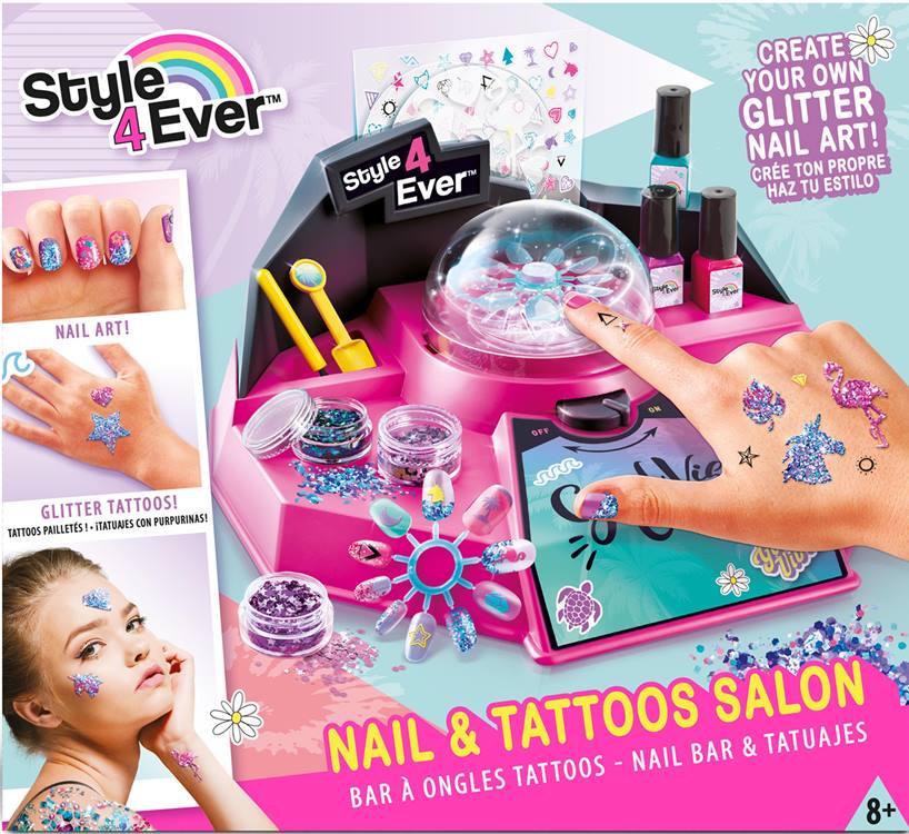 Style 4 Ever Glitter Nail and Tattoos Salon - lag glitrende neglekunst og  tatoveringer 163