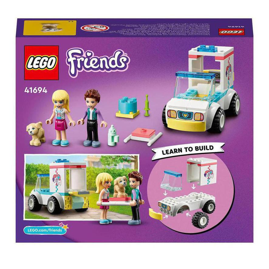 skillevæg Hver uge Bevis LEGO Friends 41694 Dyreklinikkens ambulance