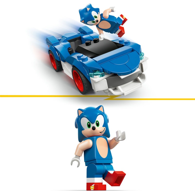 Lego Sonic Riders LEGO Sonic the Hedgehog 77117 Sonic Speedster Lightning