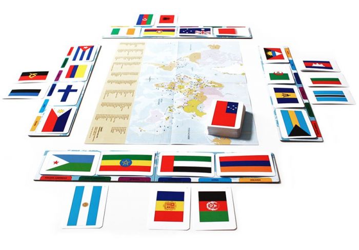 Flaggspectrum - spel med flaggor och huvudstäder
