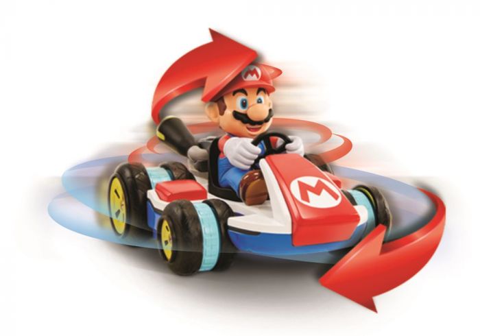 Nintendo Super Mario Mini Anti-gravity 2,4 GHz RC Racer - radiostyrt Mario Kart bil