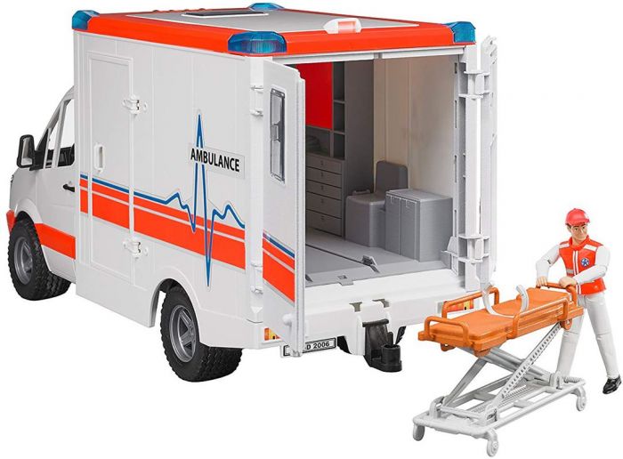 Bruder ambulans med förare - 02536