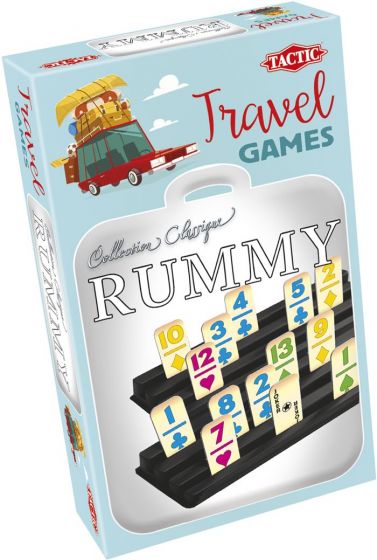 Rummy reisespill - klassisk familiespill