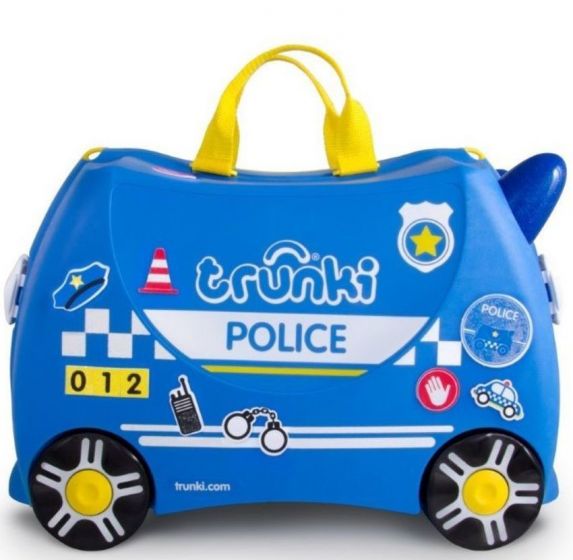 Trunki barnekoffert Percy politibil