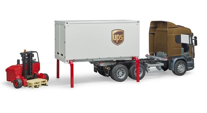 Bruder Scania UPS med truck - 03581