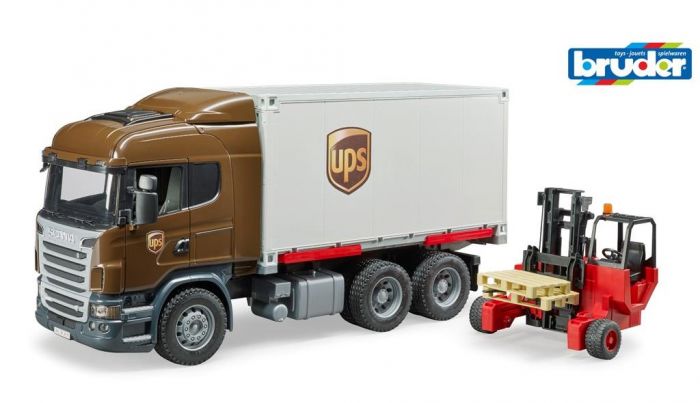 Bruder Scania UPS med truck - 03581
