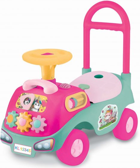 Kiddieland gåbil med lys og lyd - rosa
