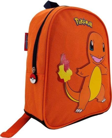 Pokemon junior ryggsekk 32 cm - oransje med Charmander