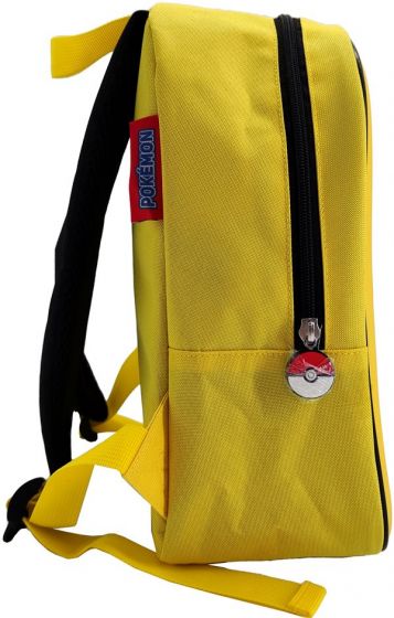 Pokemon junior ryggsäck 32 cm - gul med 3D Pikachu