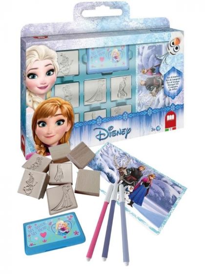 Multiprint Disney Frozen Window Box Stempelsett - med album 