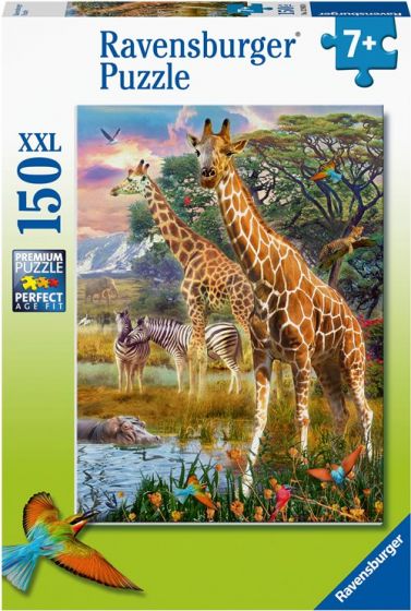 Ravensburger XXL puslespill 150 brikker - giraffer i Afrika