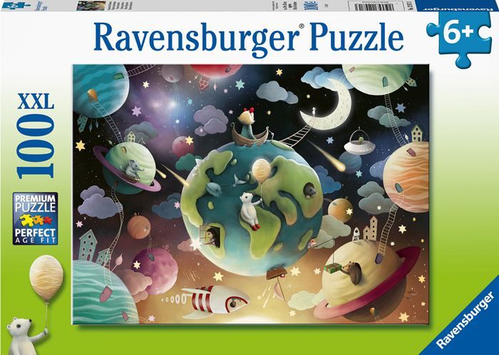 Ravensburger XXL puslespill 100 brikker - Planet Playground