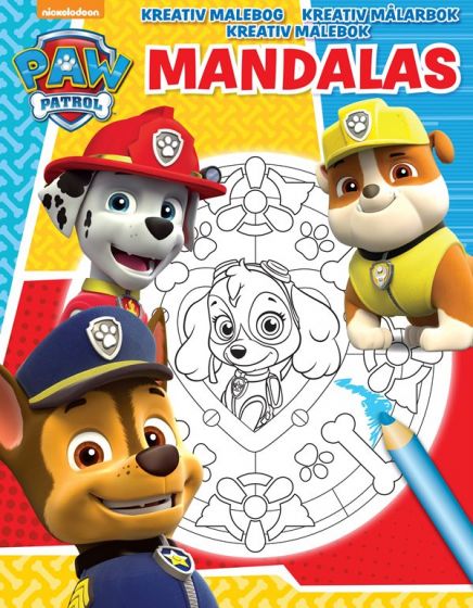 PAW Patrol Mandalas - kreativ målarbok