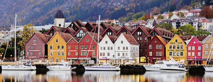 Ravensburger puslespill 1000 brikker - Bryggen i Bergen