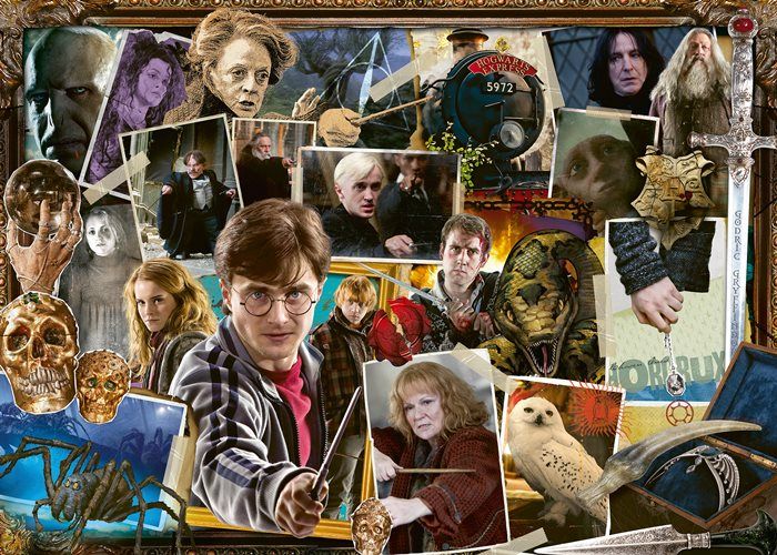 Ravensburger Harry Potter pussel 1000 bitar - Collage