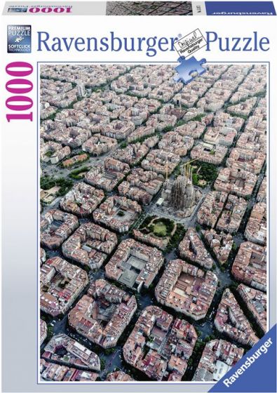 Ravensburger puslespill 1000 brikker - Barcelona sett fra oven