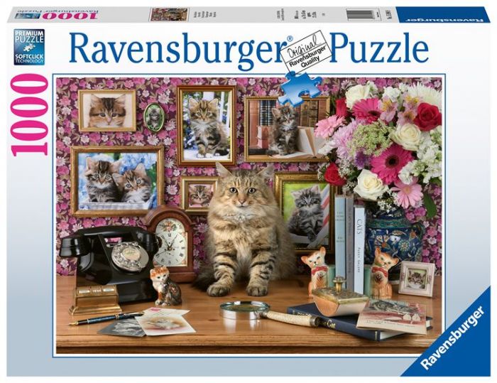 Ravensburger puslespill 1000 brikker - min søte kattunge