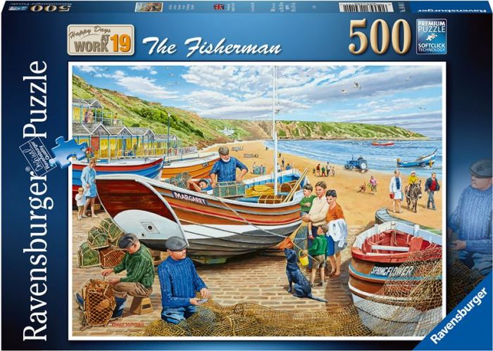 Ravensburger puslespill 500 brikker - The fisherman