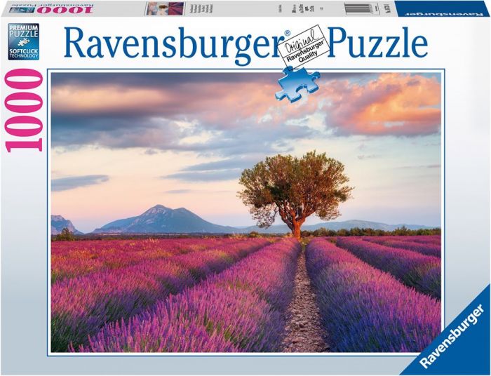 Ravensburger puslespill 1000 brikker - Lavendelåkeren