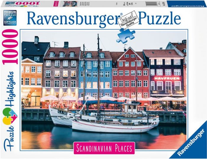 Ravensburger pussel 1000 bitar - Köpenhamn