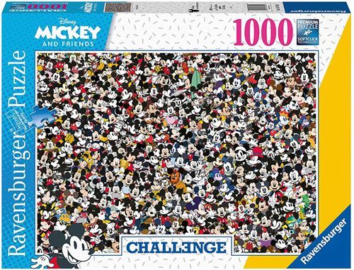 Ravensburger puslespill 1000 brikker - Mickey Challenge