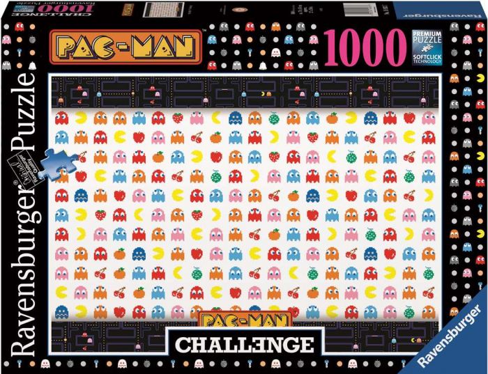 Ravensburger Pac-Man Challenge puslespill 1000 brikker