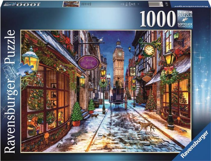 Ravensburger puslespill 1000 brikker - Juletid i London