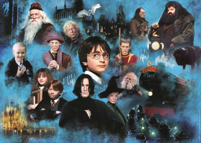 Ravensburger Harry Potter puslespill 1000 brikker - Harry Potters magiske verden