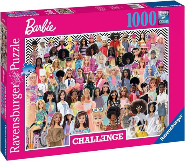 Ravensburger Barbie puslespill 1000 brikker - Barbie Challenge