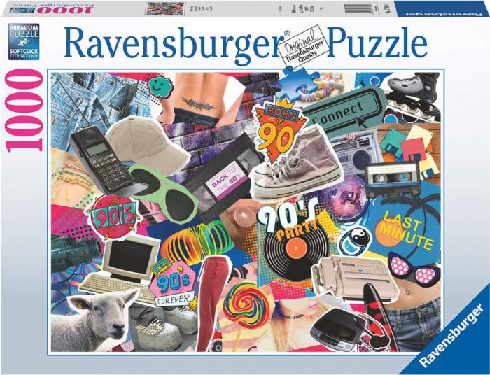 Ravensburger pussel 1000 bitar - 90-talet