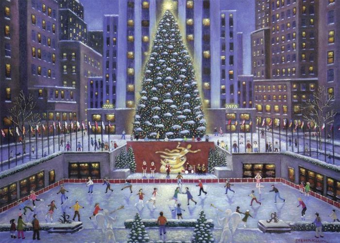 Ravensburger pussel 1000 bitar - Julstämning i New York