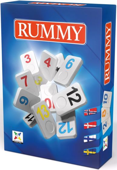 Rummy - klassiskt brickspel för 2-4 spelare - från 7 år