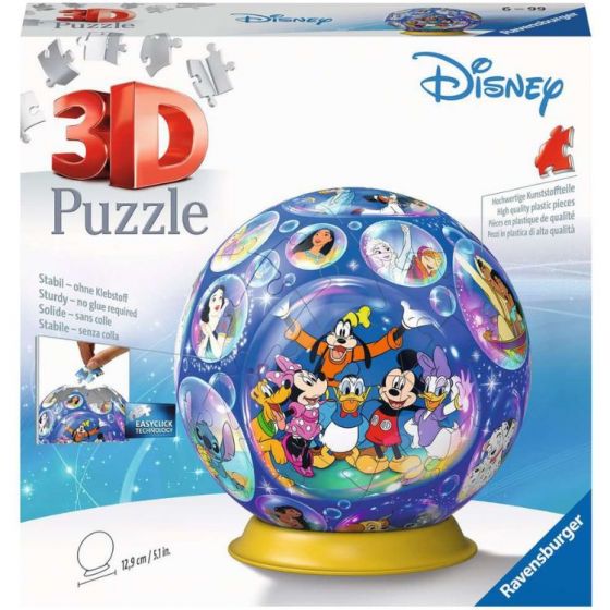 Ravensburger Disney 3D pussel 72 bitar - Disney karaktärer