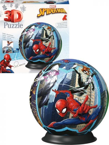 Ravensburger 3D-pussel 72 bitar - Spider-Man-glob