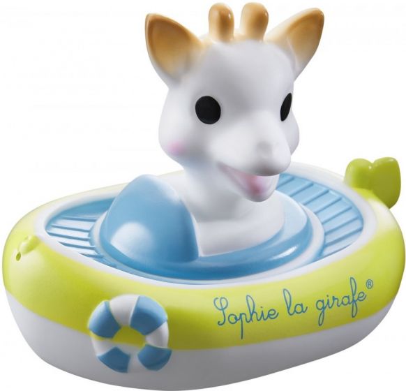 Sophie la Girafe badeleke - Sophies båt