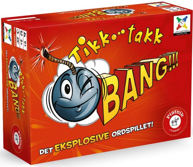 Tikk Takk Bang - det eksplosive ordspillet - morsomt selskapsspill