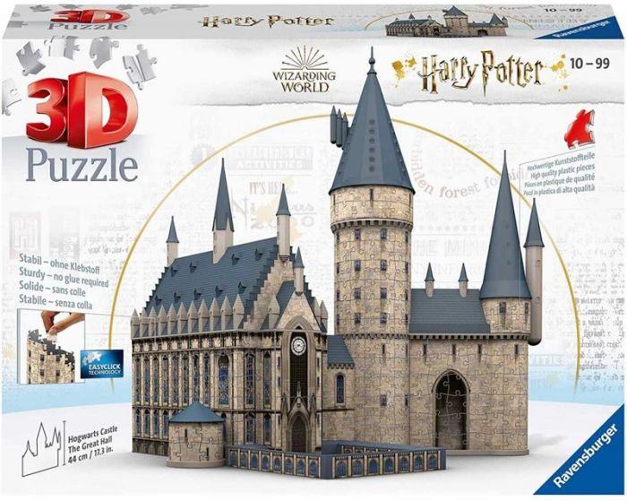 Ravensburger 3D pussel 540 bitar - Harry Potter Hogwarts Slott