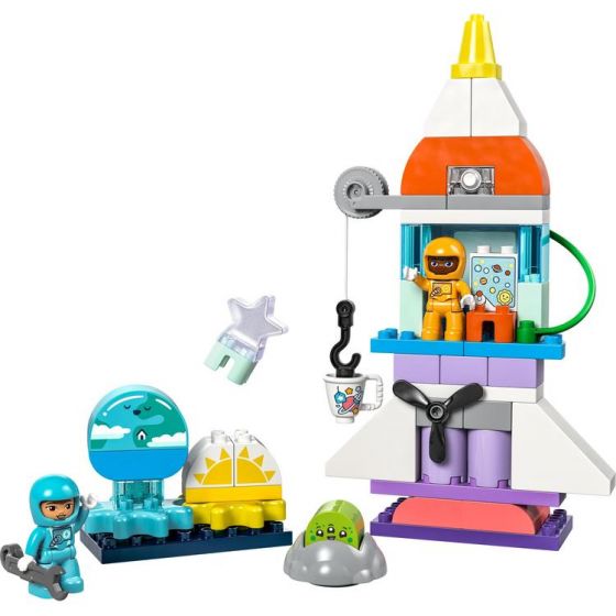 LEGO DUPLO Space 10422 3-i-1-eventyr med rumfærge