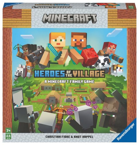 Minecraft Heroes of the Village - et Minecraft familiespill 