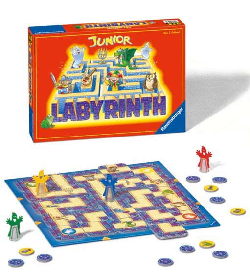 Ravensburger Labyrinth Junior børnespil - sjovt strategispil 