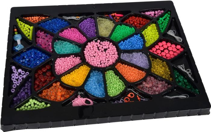 Art &Fun perlesett - lag fargerike perlesmykker - 10.000 deler