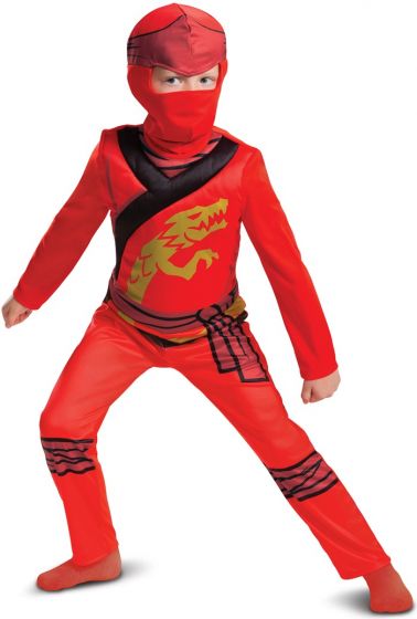 LEGO Ninjago kostyme Medium - 7-8 år - Kai