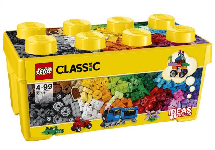 LEGO Classic 10696 Fantasiklosslåda mellan - 484 klossar