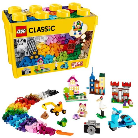 LEGO Classic 10698 Fantasiklosslåda stor