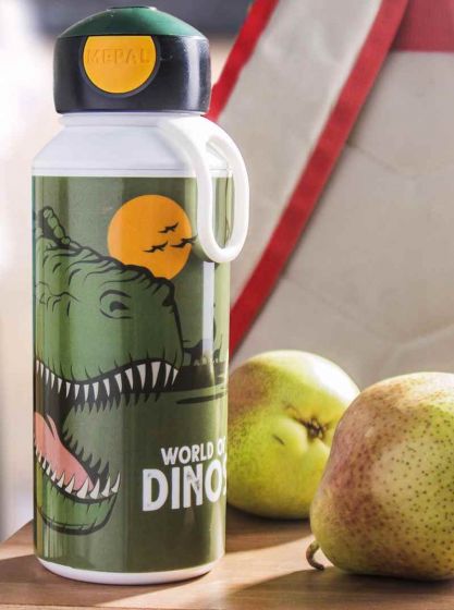 Mepal Dino - drikkeflaske med pop-up tut - 400 ml