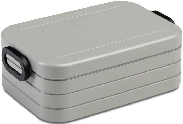 Mepal Bento Lunchbox take a break midi - matboks med skillevegg - silver