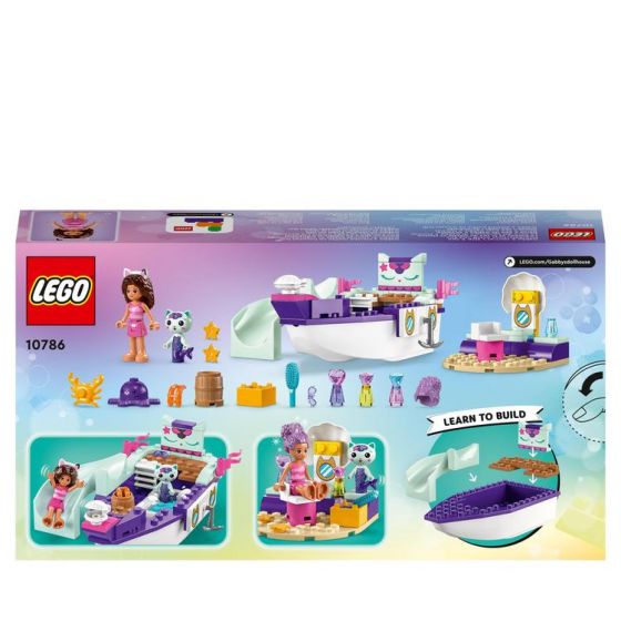 LEGO Gabbys Dukkehus 10786 Gabby og MerCats skip og spa