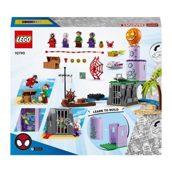 LEGO Super Heroes 10790 Marvel Spidey og de fantastiske vennene hans i Green Goblins fyrtårn