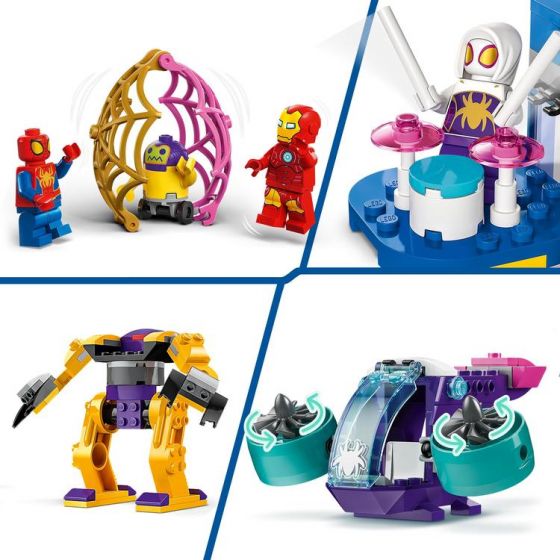 LEGO Super Heroes 10794 Marvel Spidey og de fantastiske vennene hans Team Edderkoppens spindelvev-hovedkvarter