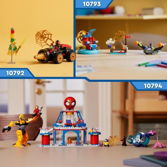 LEGO Super Heroes 10794 Marvel Spidey og hans fantastiske venner Team Spideys netspinder-hovedkvarter
